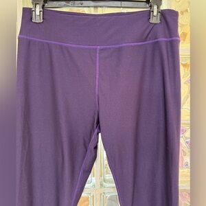 Vibrant Purple Stretch Leggings with hidden pocket